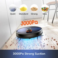 ILIFE T10s LDS Vacuum Cleaner Robot,Auto Empty Station for 60 Days,2.5L Large Dust Bag,App Remote Control,3000Pa Suction 2