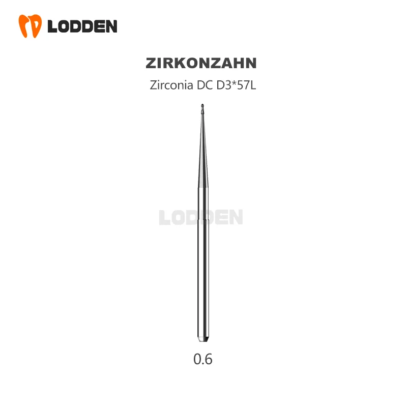 Zirkonzahn M5 Zahnbohrer Fräsen für Zirkonoxid PMMA D3*57L Dentallabor Schleifen Diamant DC NC Beschichtung CAD CAM Fräsen Bohrer – Detail 5