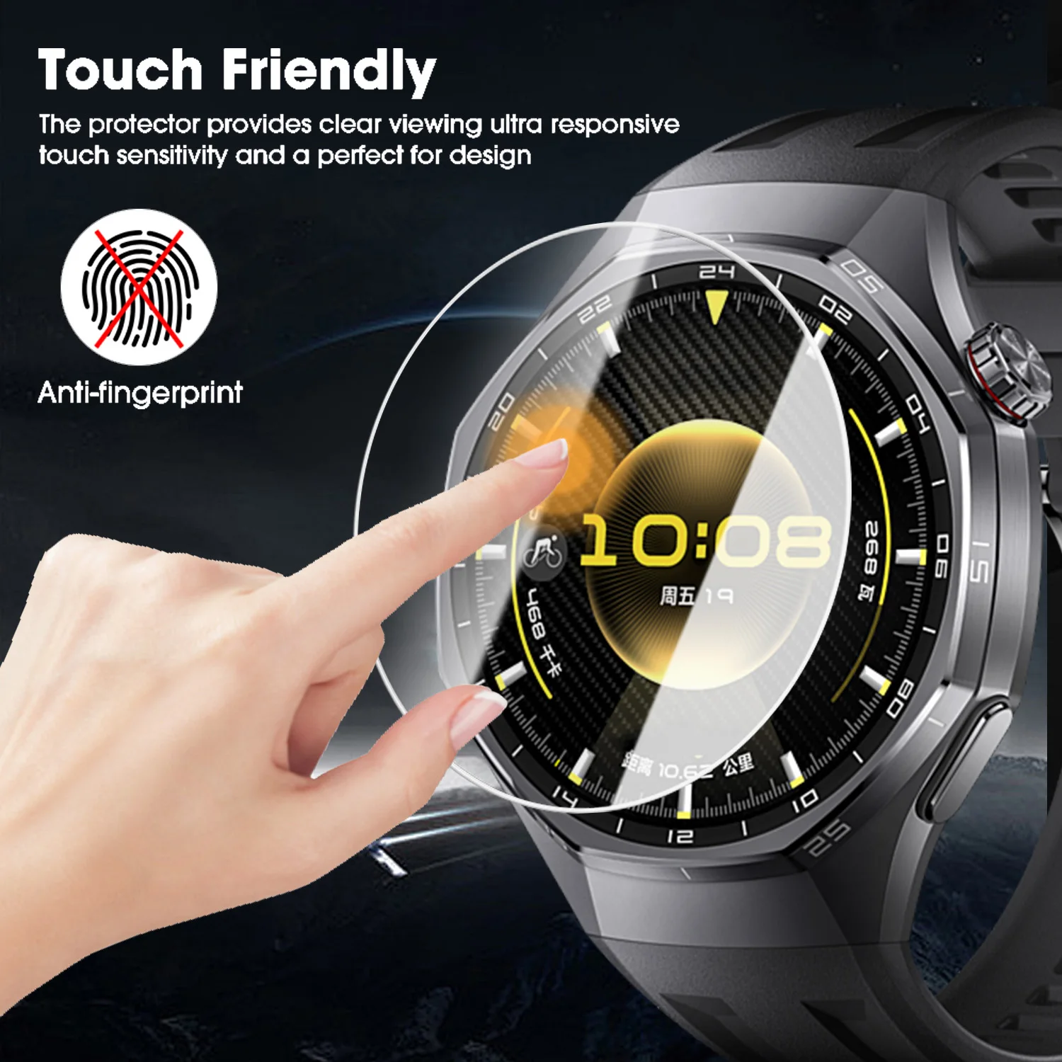 Premium HD Clear Tempered Glass Screen Protector - Anti-Scratch Full Coverage