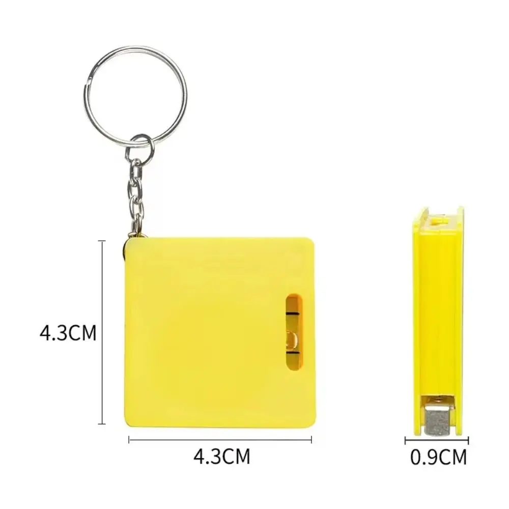 Measuring Tape 1M Retractable Ruler Mini Measure Tape Keychain Construction Tools Roulette Measuring Instrument Pocket Centimeter Woodworking