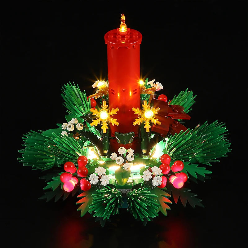 DIY LED Light Kit For LEGO 40743 Christmas Table Decoration   (Only LED Light,Without Blocks Model) 3