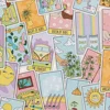 10.3*6cm Pot Tarot Bright and Beautifully Illustrated Tarot Deck 78 Pcs Cards 2