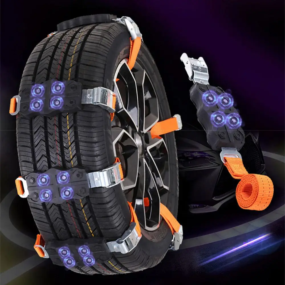 

Anti-skid Beef Tendon Material Car Tire Snow Chain Emergency Emergency Car Tire Snow Chain Car Accessories Icy Road Tire Chain