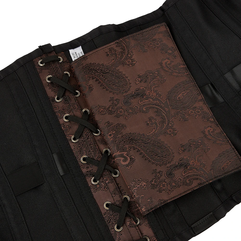 Plus Size Sexy Gothic Bustiers Corsets Underbust Corset Belt Slimming Modeling Strap Shapewear Women Victorian Corselet