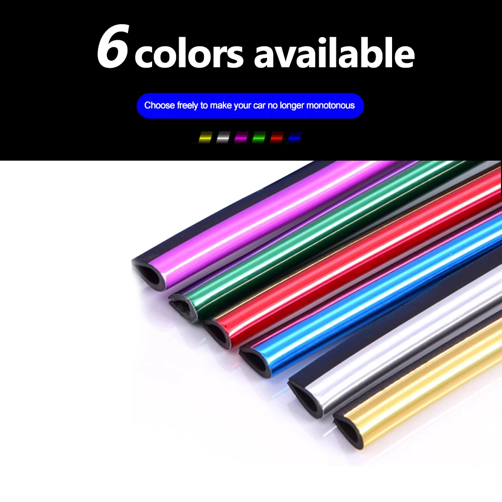 

10pcs/set 20cm General Motors Air Conditioner Export Decorative Strip U-shaped Bright Strip Decoration Car Interior Accessories
