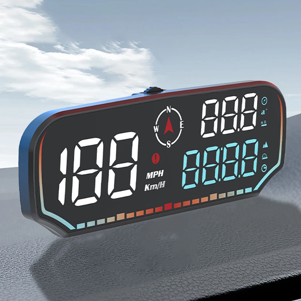   ִ  ӵ ġ ڵ GPS HUD ÷  ÷ MPH KMH GPS  ÷, ū ۲ Ƿ  溸
