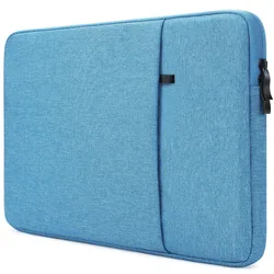 Universal Shockproof Laptop Sleeve Case - Protective Cover for Travel (Fits 11 - 15.6 Notebooks) (Denim Blue)