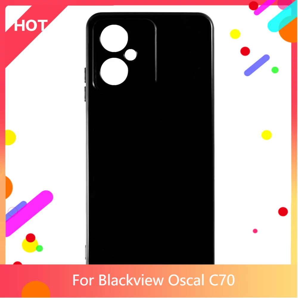 Custodia Oscal C70 Cover Posteriore In Tpu In Silicone Morbido Opaco Per Custodia Per Telefono Blackview Oscal C70 Slim Shockproo