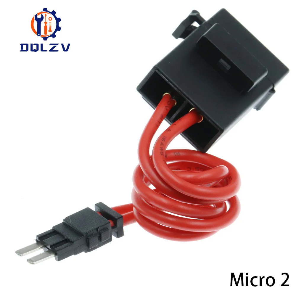 Car Modification ACC Fuse Box To Take Electrical 16WAG 32V 25A 28CM Mini Standard Fuse Power Socket Lossless Fuse Tap Holder image 10
