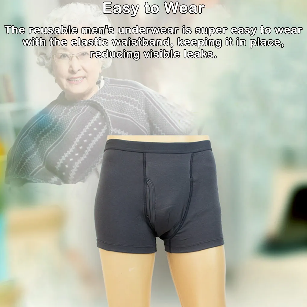 Underwear Skin Friendly Absorbent Shorts Diapers Incontinent Pants