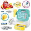 Mini Cash Register Baby Montessori Educational Game Toy for Kids Role Play Supermarket Cashier Children Toys Brain Training 1