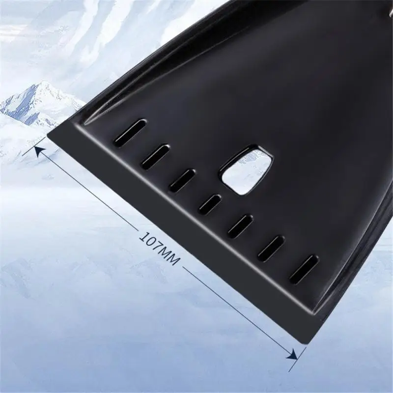 Car Snow Scraper Sweeping Shovel For Winter With EVA Foam Handle Auto Cleaning Brush Ice Scraper Remover Auto Windshield