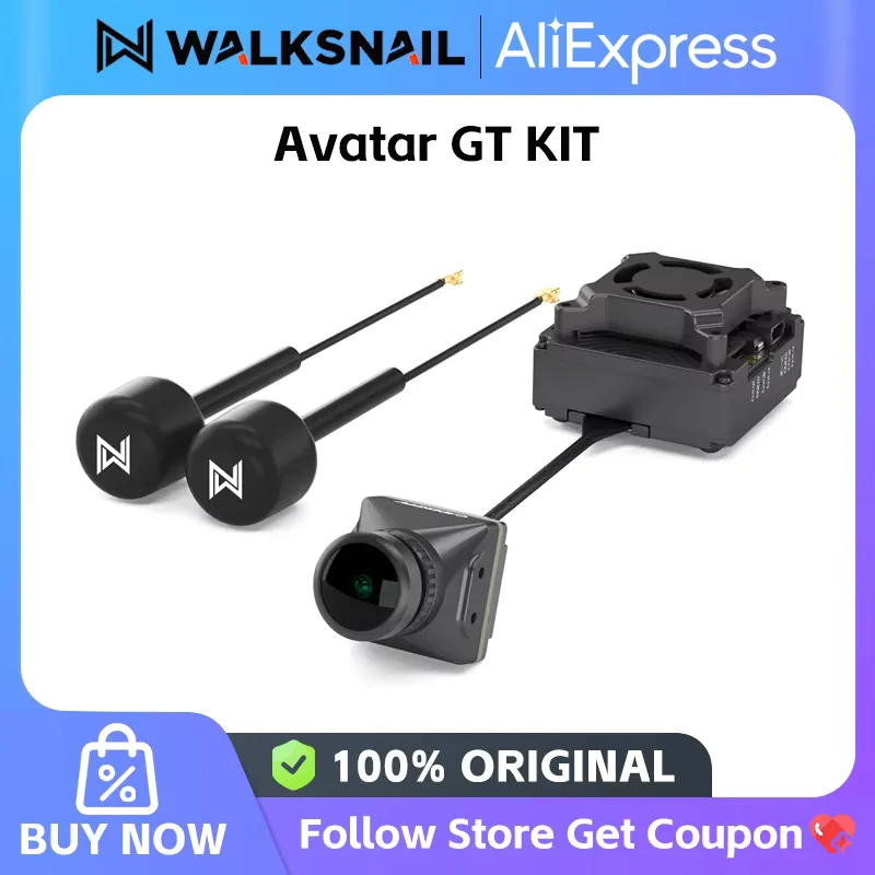 Caddx Avatar GT VTX 2W Long Range FPV pour Drone