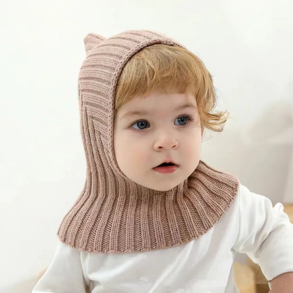 Acrylic Baby Neck Warmers Windproof Balaclavas