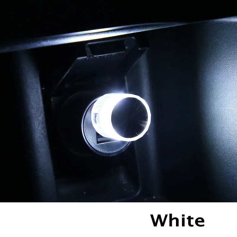 1pc 자동차 미니 USB LED 휴대용 조명 플러그 재생 주변 조명 장식 분위기 램프 인테리어 환경 조명 장식