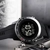 SKMEI 1524 For Mens Waterproof Chrono Count Down Male Hour montre homme Big Dial Sport Men Watch 2 Time LED Digital Wristwatches 4