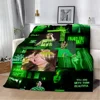 Printed Blanket Fashion B-BillieS Picnic Blankets Warm Blanket Soft and Comfortable Blanket Home Travel Birthday Gift 2