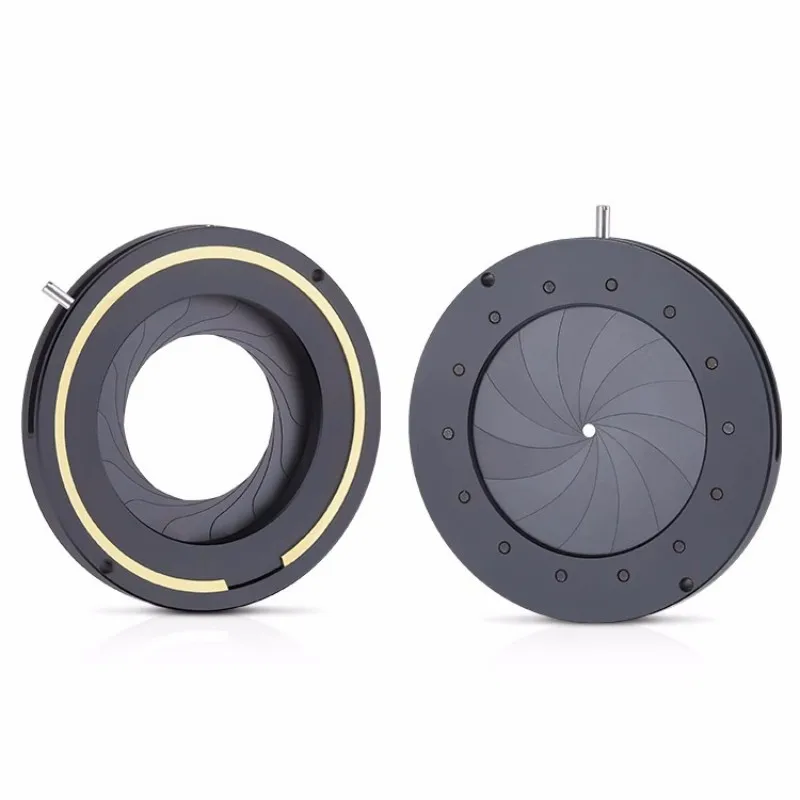 

1.5-36mm Optical Iris Diaphragm Module Adjustable Manual Aperture for Microscope Camera Laser