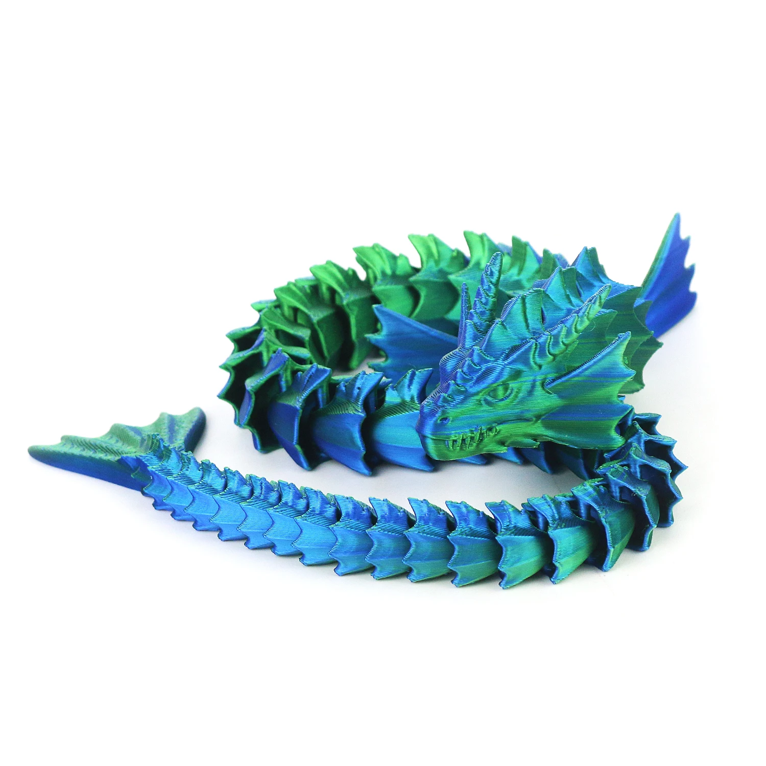 Three dimensional dragon figurine, handicraft, landscape creation, creative gift, sea dragon figurine, toy decoration 5