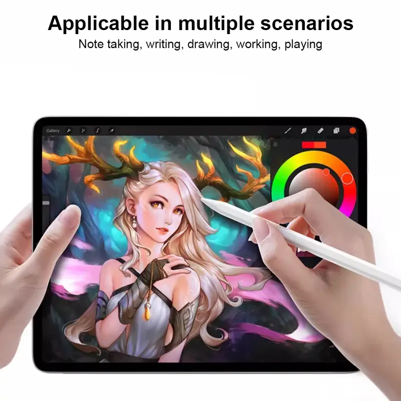 Stylus Pens For Samsung Galaxy Tab A9 A9+ S9FE S9+S8+S7+S7FE S6lite A7 A8 A7lite Rechargeable Tilt Touch Pen For Xiaomi Android - Image 4