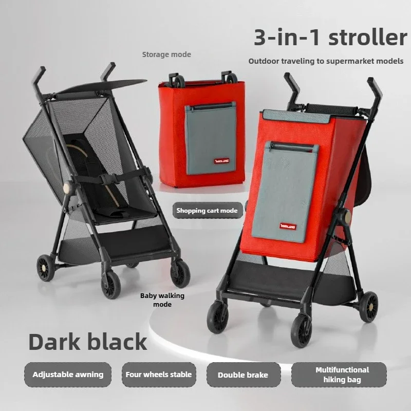 2025 New Foldable Pocket Umbrella StrollerTravel Stroller Baby Lightweight and Compact Stroller Suitable for Travel and Shopping