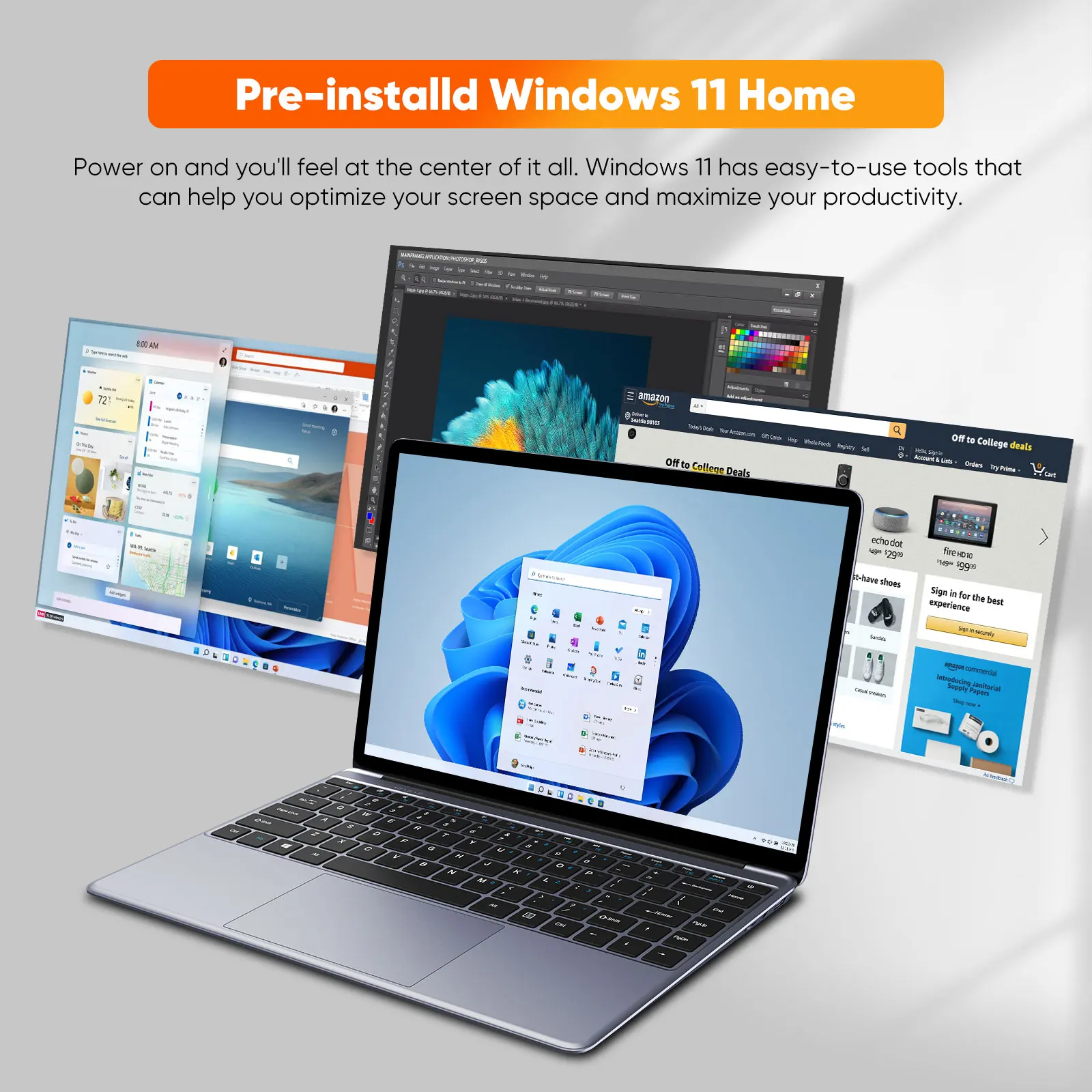 CHUWI HeroBook Pro 8/256GB Windows 11