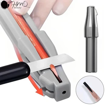 Nuovo design Temperamatite per trucco occhi Strumento per affilare cosmetici per sopracciglia preciso per trucco per sopracciglia Penna per profilatore Accessori per il trucco