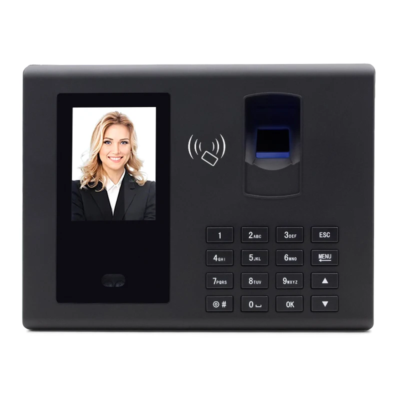 High Speed USB/U Disk TCP/IP Face recognition /ID card Fingerprint Time Attendance machine for Business FA50H