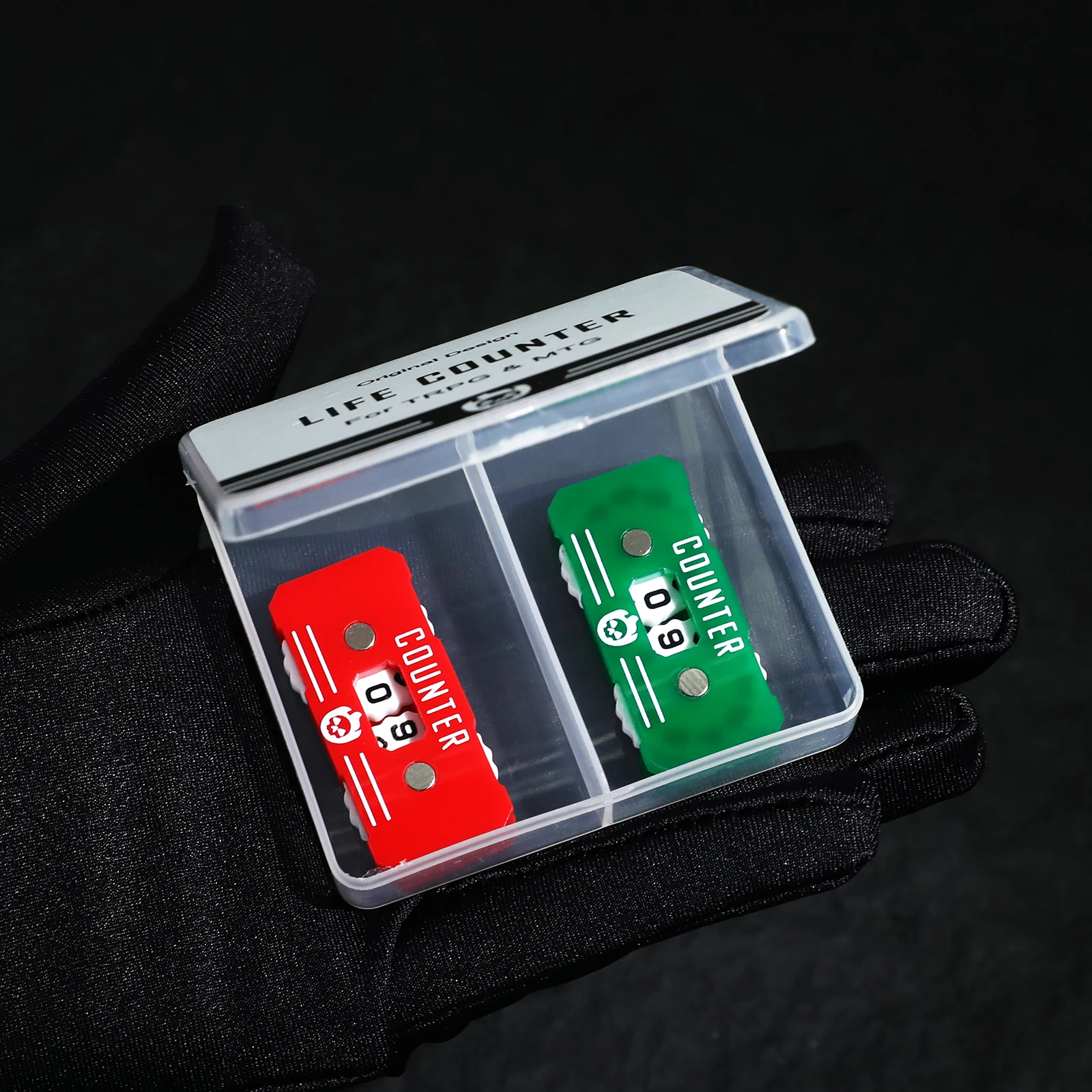 2個 MTG マジック ライフ カウンター ホイール ポイント トラッカー