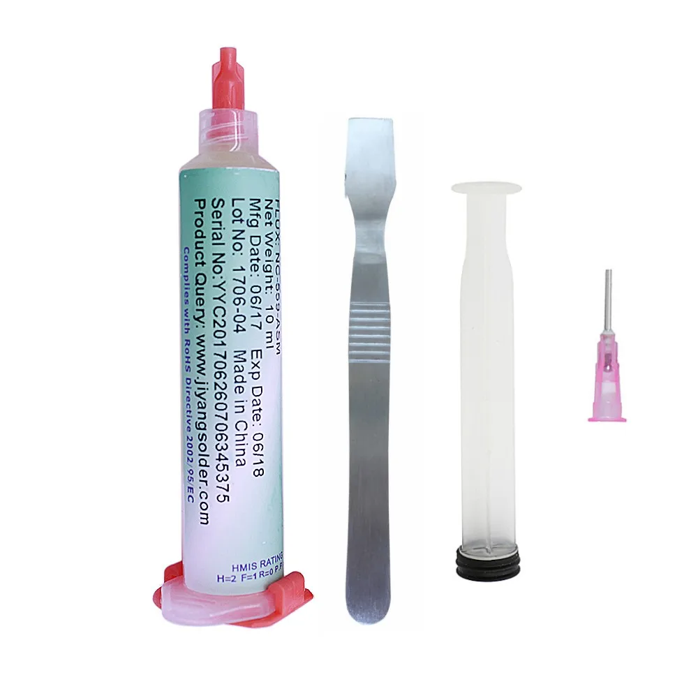 Рисунок 2 - Оригинальный флюс NC-559-ASM BGA PCB