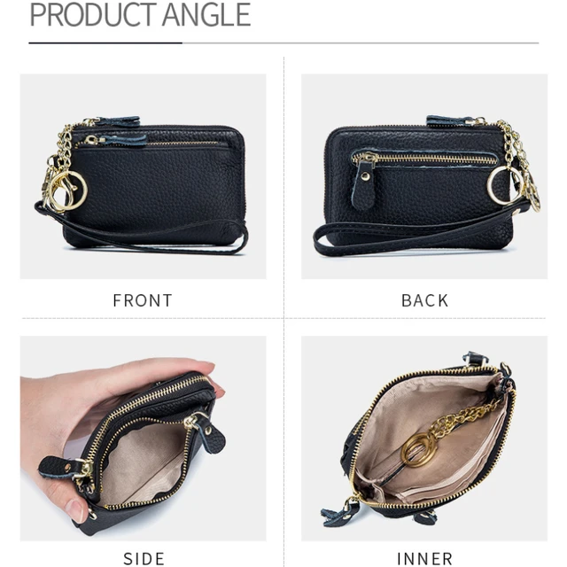 고품질 가죽 클러치 지갑