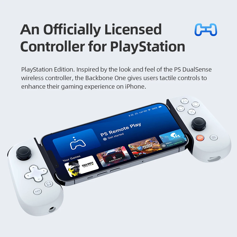 Xbox Sony PlayStation Backbone One Mobile Gaming Controller for