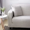 light gray printed sectional sofa cover for living room L shaped sofa protector elastic anti-dust need to buy 2 pieces together 5