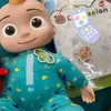 15/23CM Soft PP Cotton Cute Plush Electric Music Doll Soft Compatible Delicate Touch With Bear Shark Accessories 2