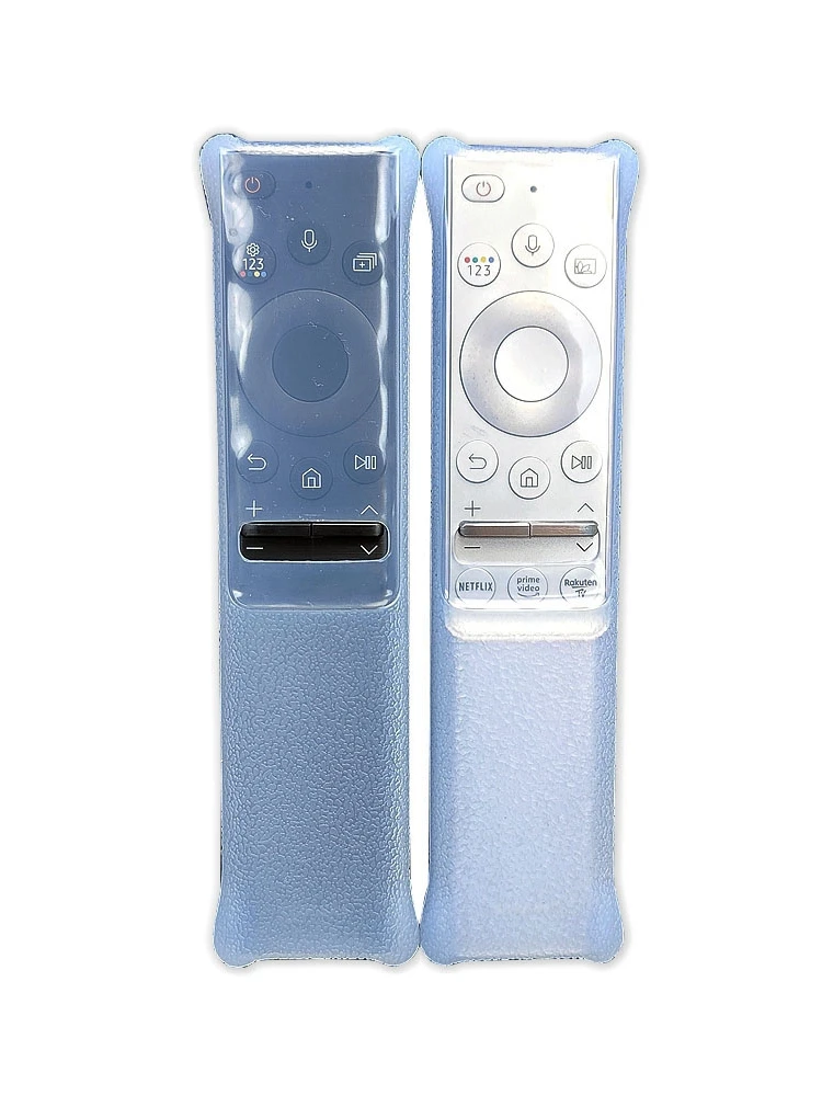 Custodia In Silicone Per Samsung Bn59-01265A/01272A Telecomando Trasparente Qled Tv Remote Protector Per Cover Bn59-01272A