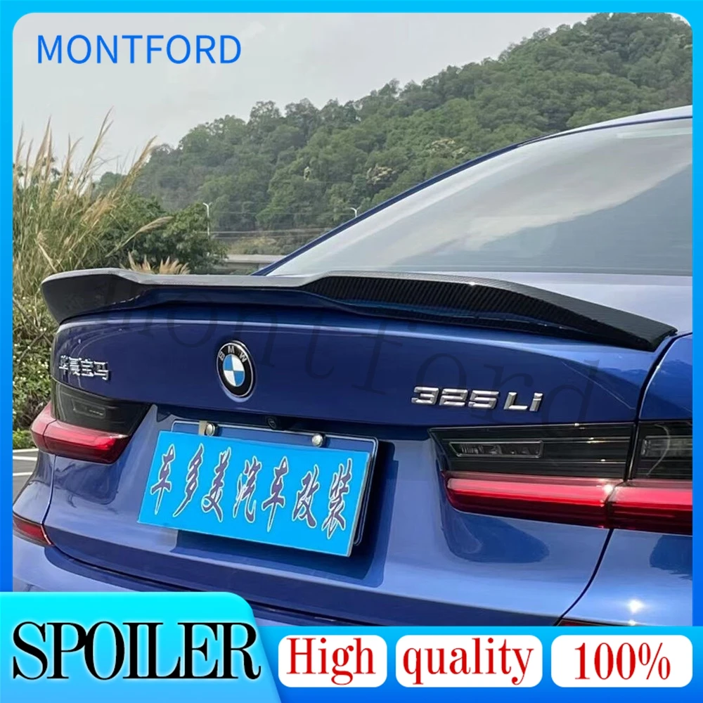 

Внешний задний спойлер для багажника BMW 3 серии M3 320i 330i 335i 340i 2019 2020 года G20 G28 M3 из углеродного волокна