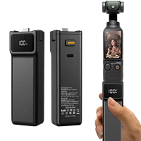 Портативная ручка аккумулятора, ручная батарея для DJI Osmo Pocket3, зарядное устройство для камеры, аккумулятор, расширение 5000 мАч