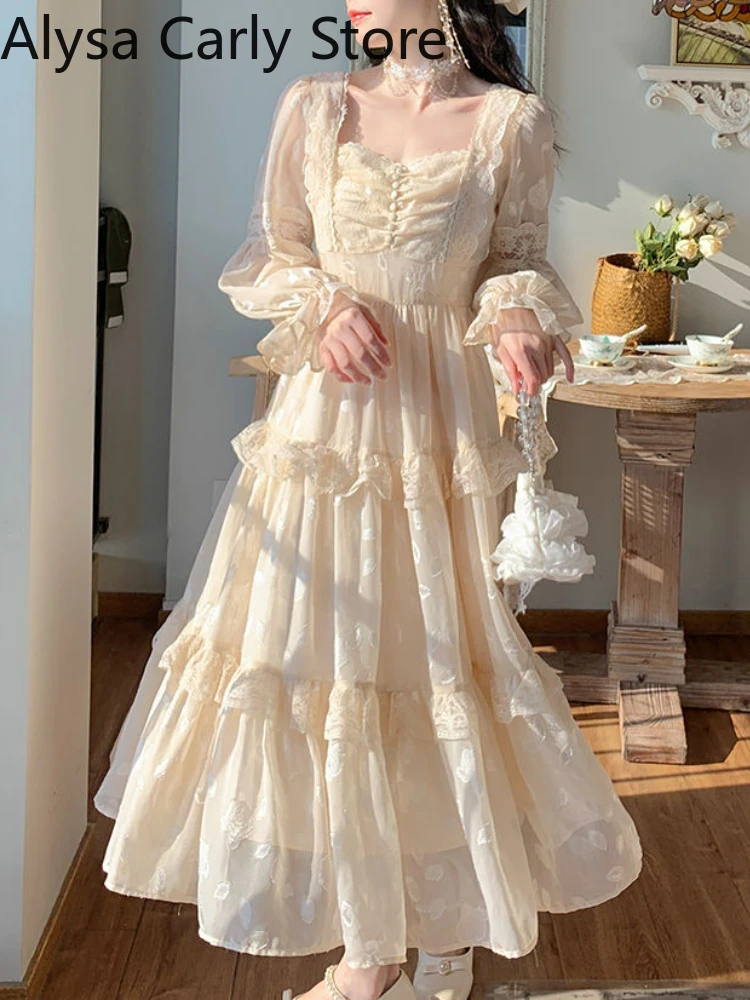 Puff Sleeve Wrapped Chest Dress White Black Elegant Princess Dress for Women Vintage Off Shoulder Slim Mini Dress Vestidos