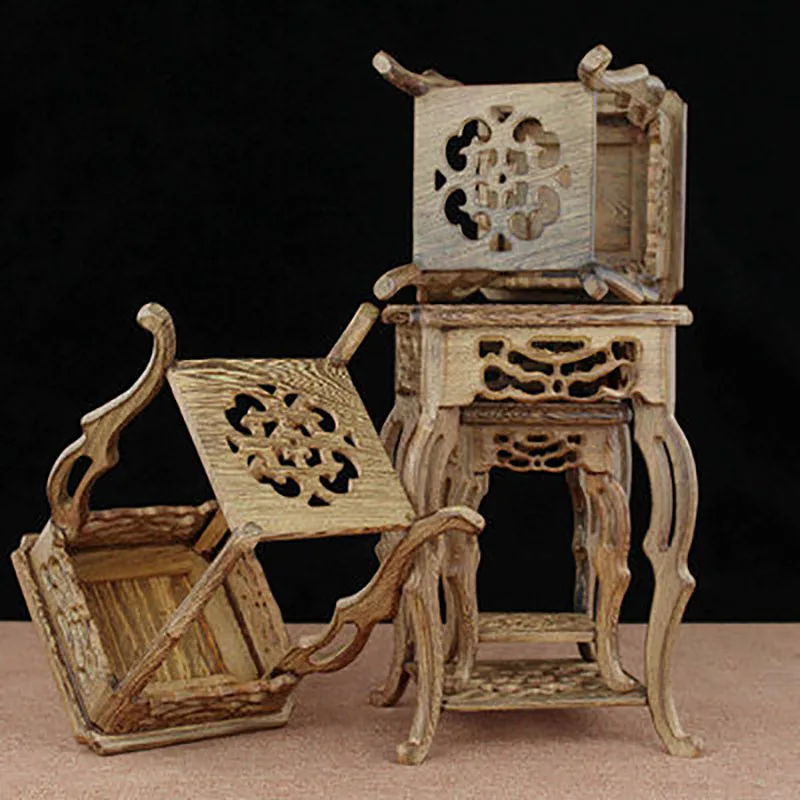 Rosewood Vase Base, Crafts, Teapot Ornaments, Incense Buddha Flowers Vase, Flowerpot Rack