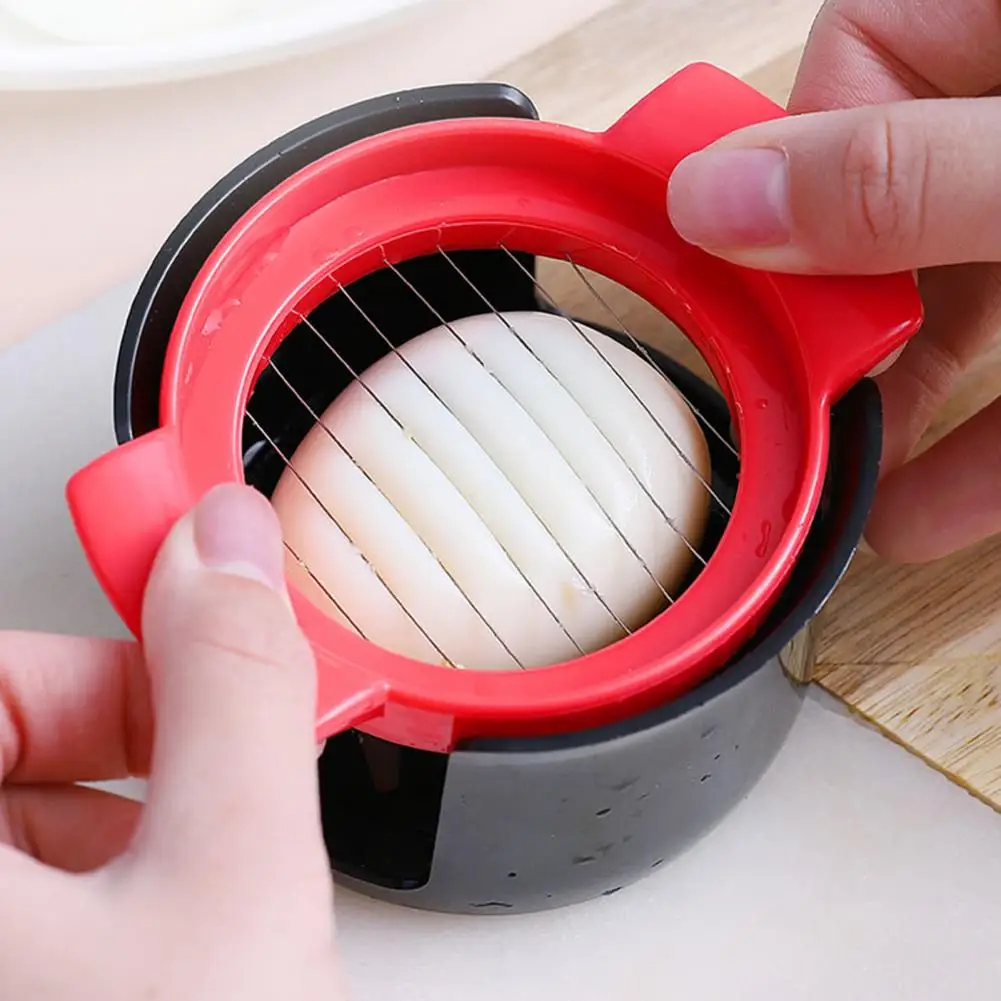 Egg Slicer 3 In 1 Cut Eggs Cooked Eggs Cutter Household Boiled Eggs