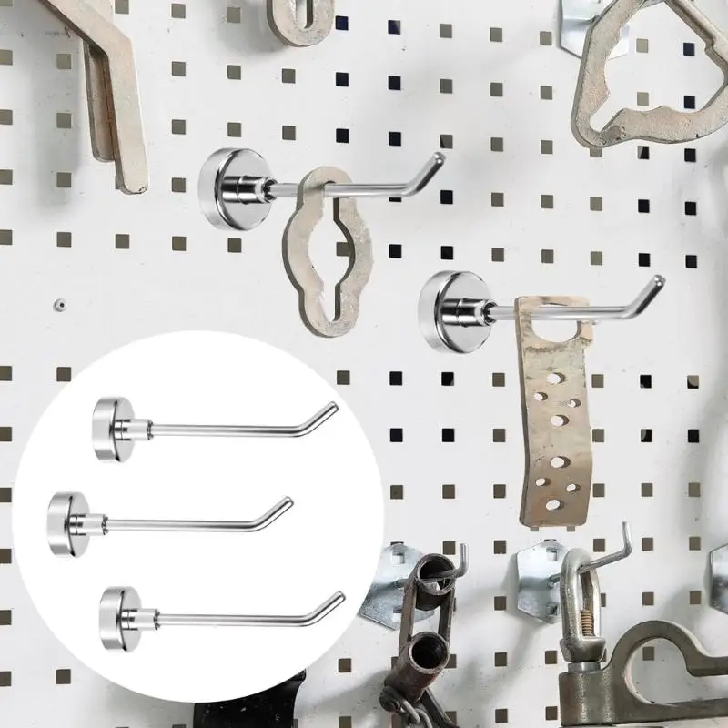 Heavy Duty 135° Angled Hook for Organizing Keys, Tools, and Towels
