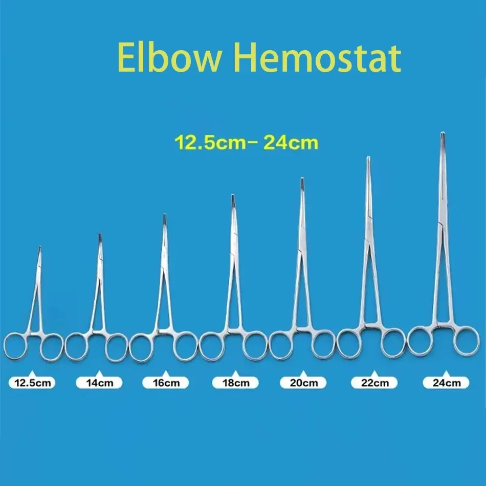 Hand Tool  Hemostatic Forceps Pet Hair Clamp Fishing Locking Pliers Epilation Tools Curved/Straight Tip Cutter Tool - 6