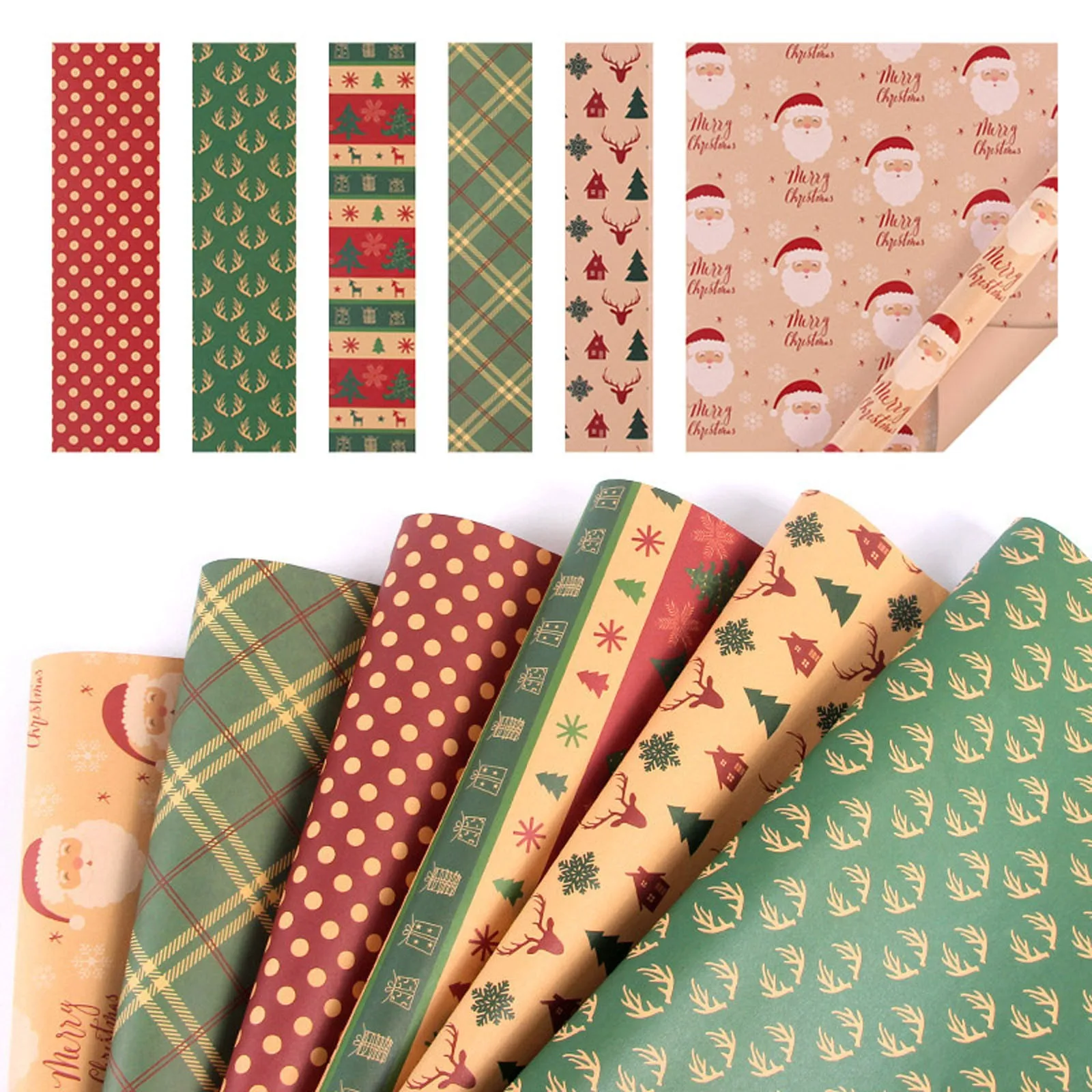 Christmas Gift Wrapping Paper Birthday Party Wedding DIY Craft