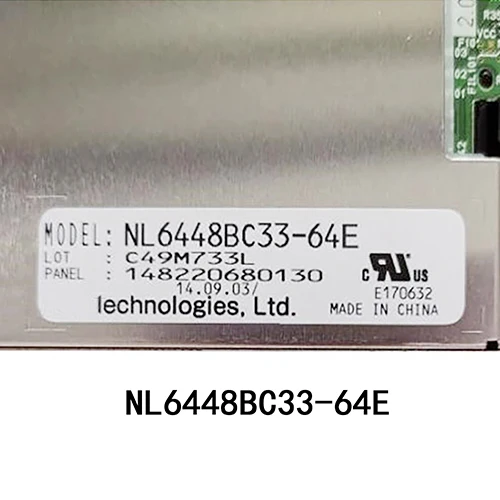 산업용 NL6448BC33-64E 완전 테스트, 매우 선명한 LCD 디스플레이 화면, 10.4 인치 640x480