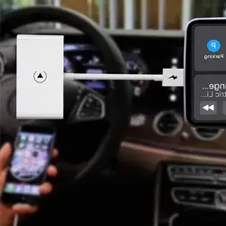 Wireless Car play Adapter Plug And Play Dongle Converts Wired To Wireless For I-Phone Mobiles Radio Blue-tooth Auto Adapter