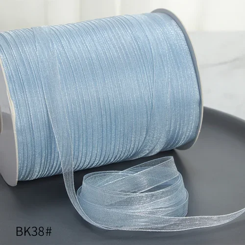 Elegant 3/8'' Organza Ribbon for Gift Wrapping and DIY Crafts - 10 meters