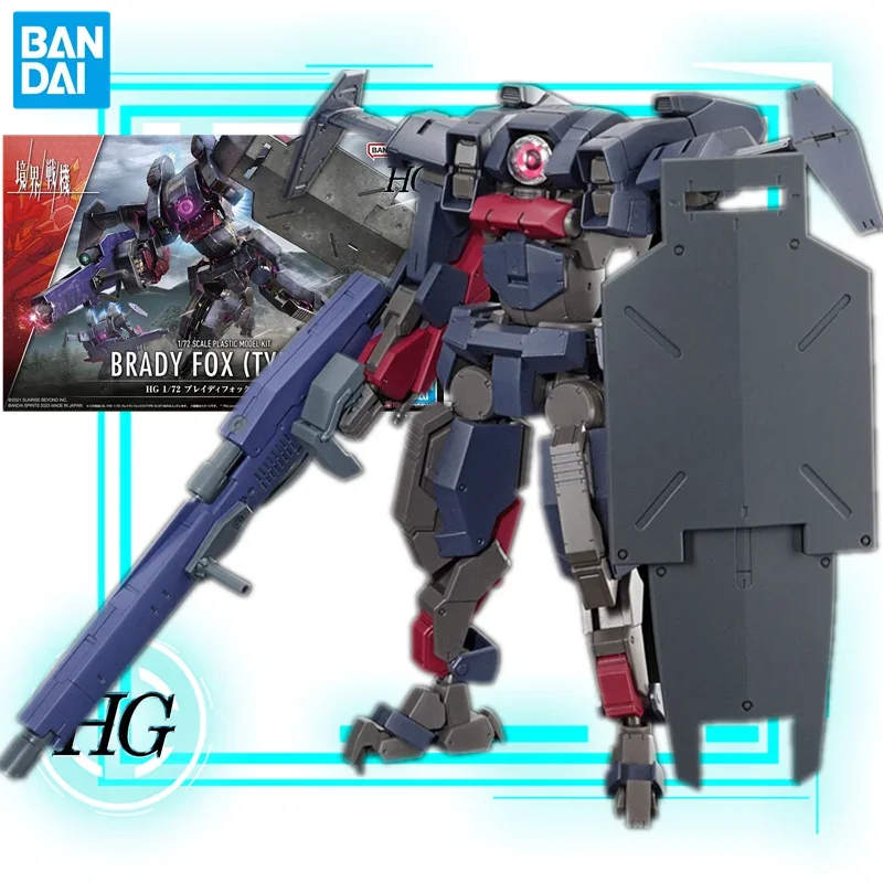 

Bandai Original HG 1/72 Kyoukai Senki Frost Flower BRADY FOX Тип G Аниме фигурки, коллекционные экшн-игрушки, подарок