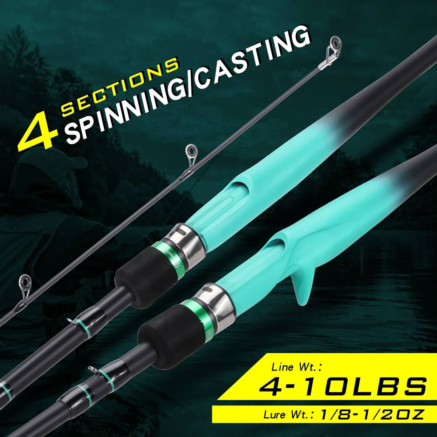 a lure fishing Jake's Lures Stream-a-Lure Silver | Spinner for | Great for Bass, Musky, Pike and more | Fishing Lures and Accessories | Weight slow-pitch-jigs NS BLACK HOLE Finesse Model:8'6