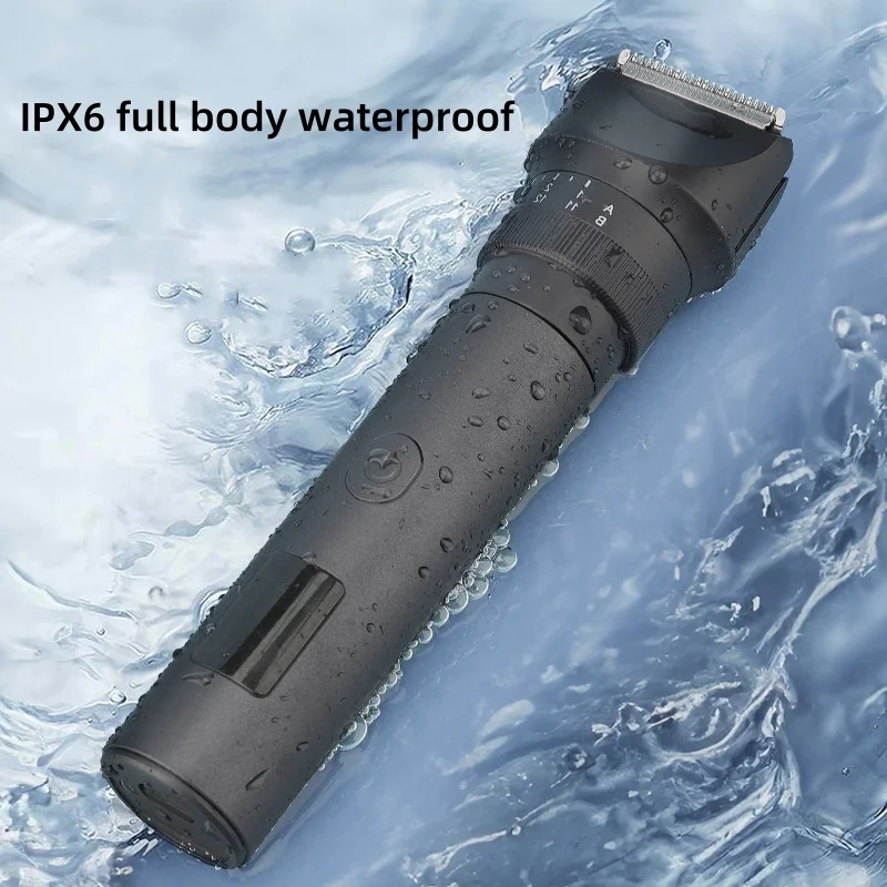 Xiaomi Youpin Men's 5-in-1 multifunctional grooming set IPX6 waterproof hair clipper nose hair trimmer shaver high-power JK-881