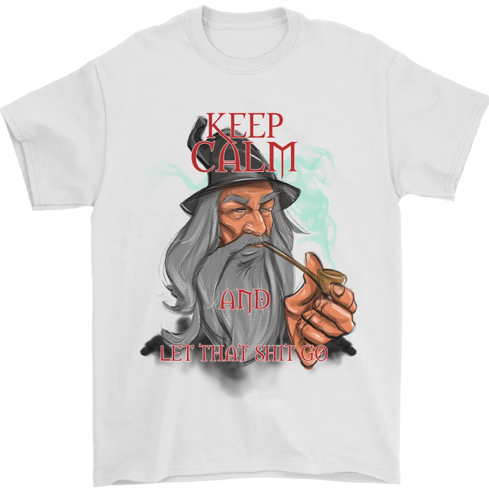 Фото Keep Calm & Let Che Sh! T Go Herba Pharmaci 100% хлопковая футболка №1